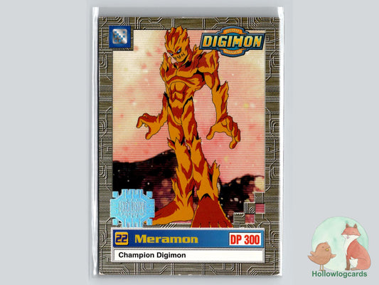 Meramon (24/34) 1999 Upper Deck Digimon card