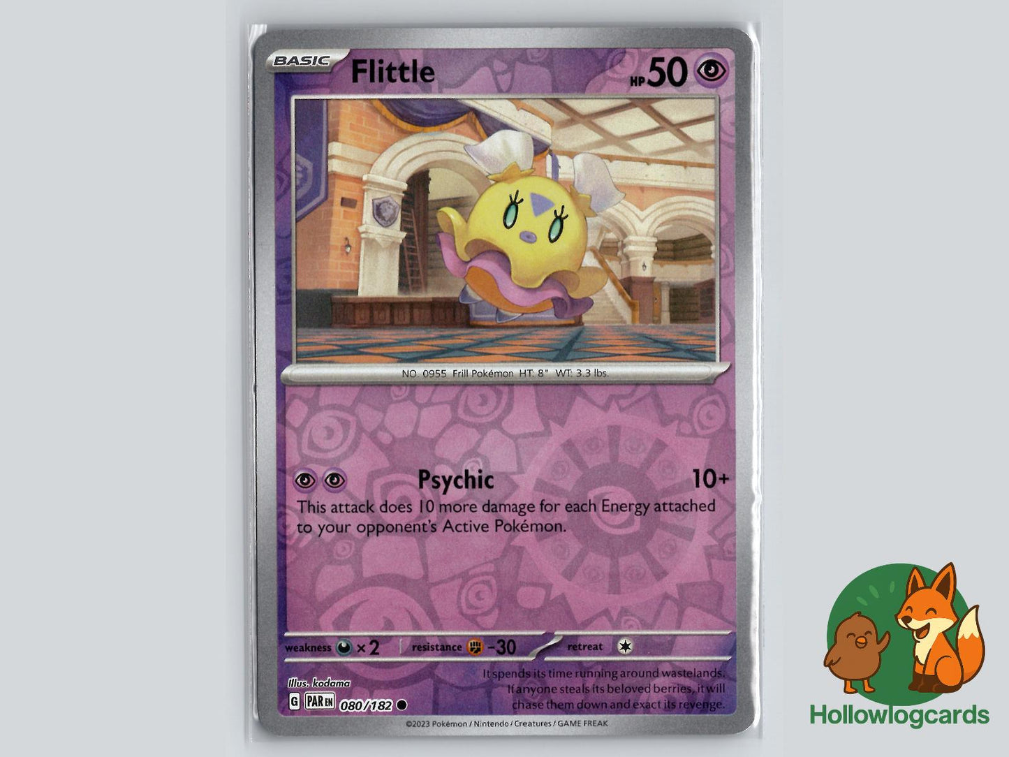Flittle (080/182) - Paradox Rift Pokémon Card