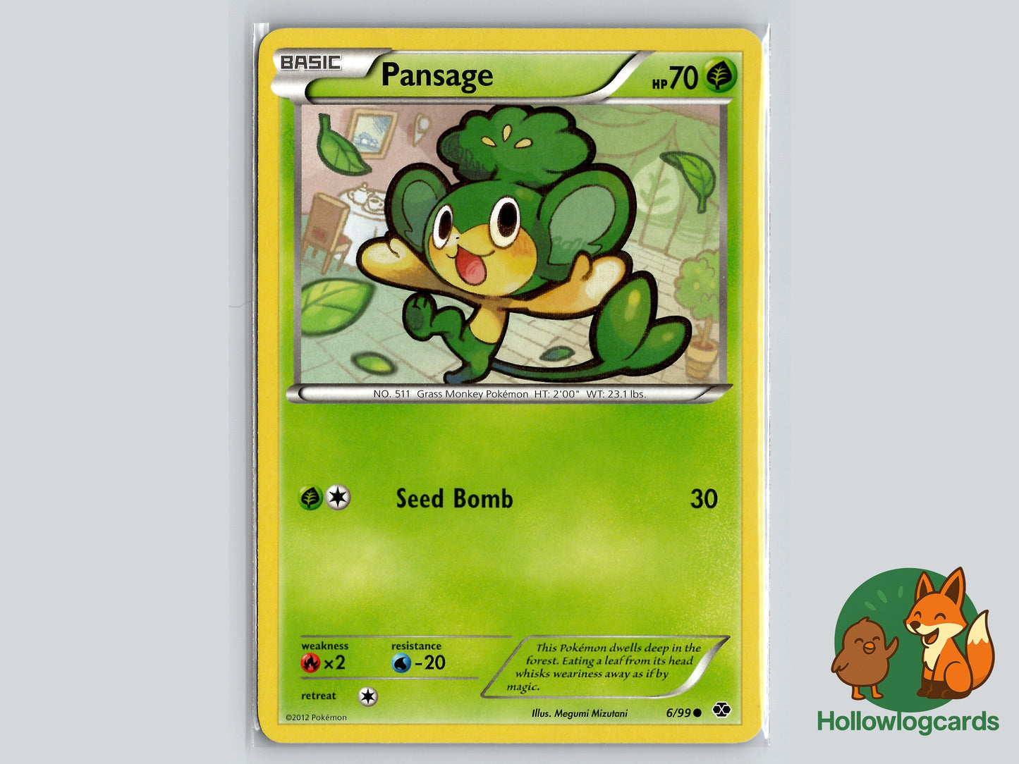 Image of Pansage Next Destinies (NXD) #6