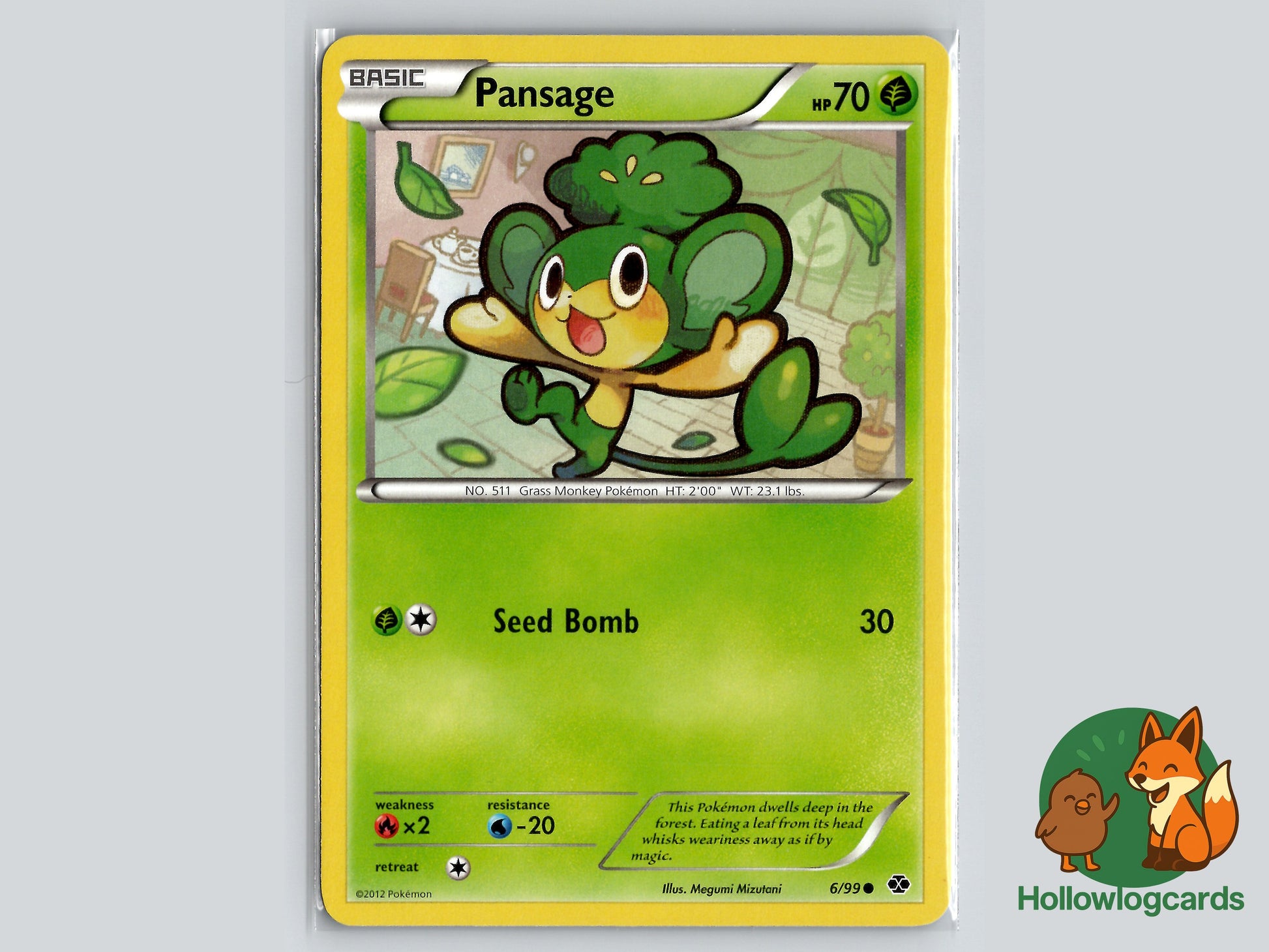 Image of Pansage Next Destinies (NXD) #6