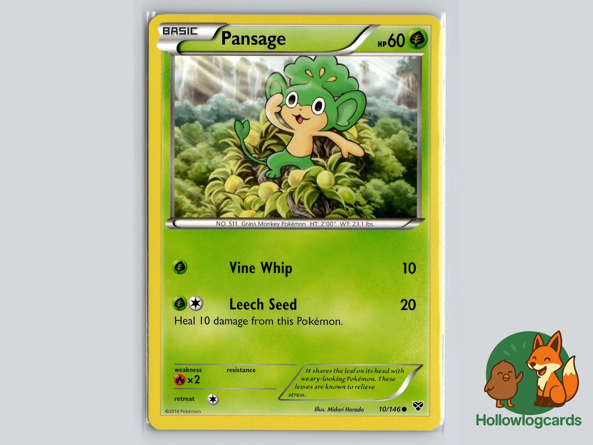 Image of Pansage XY (XY) #10