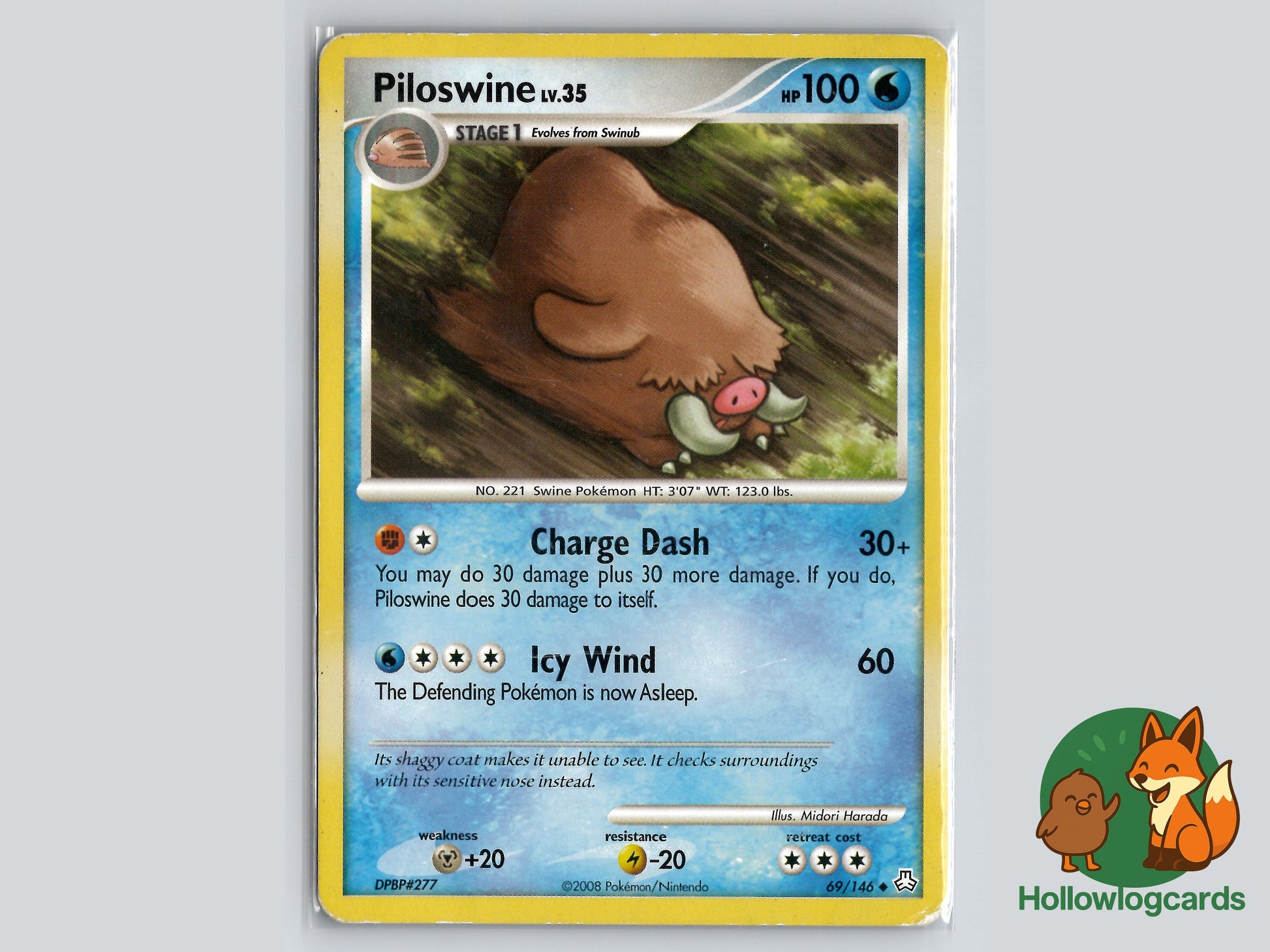 Image of Piloswine Legends Awakened (LA) #69