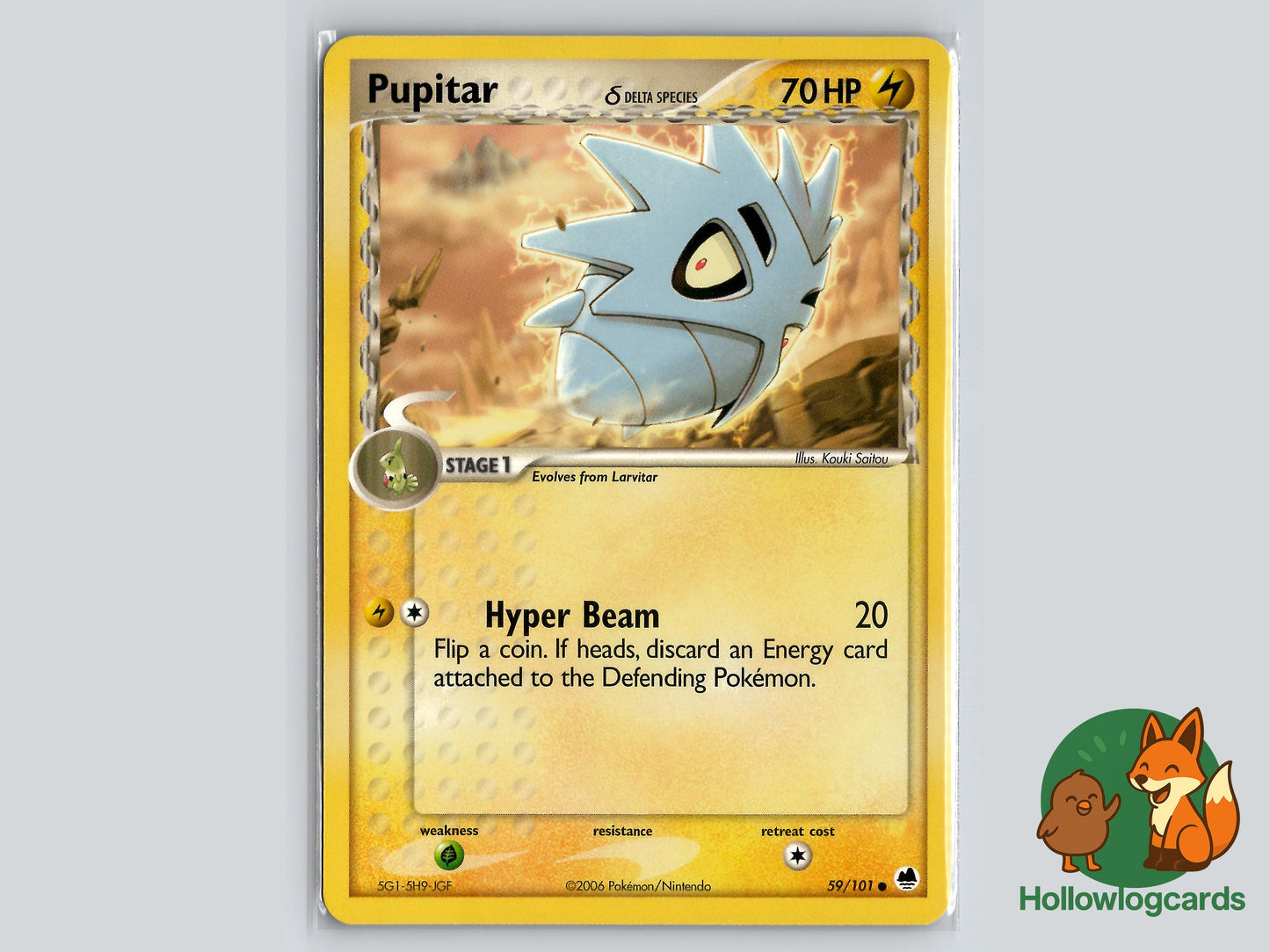 Image of Pupitar Dragon Frontiers (DF) #59
