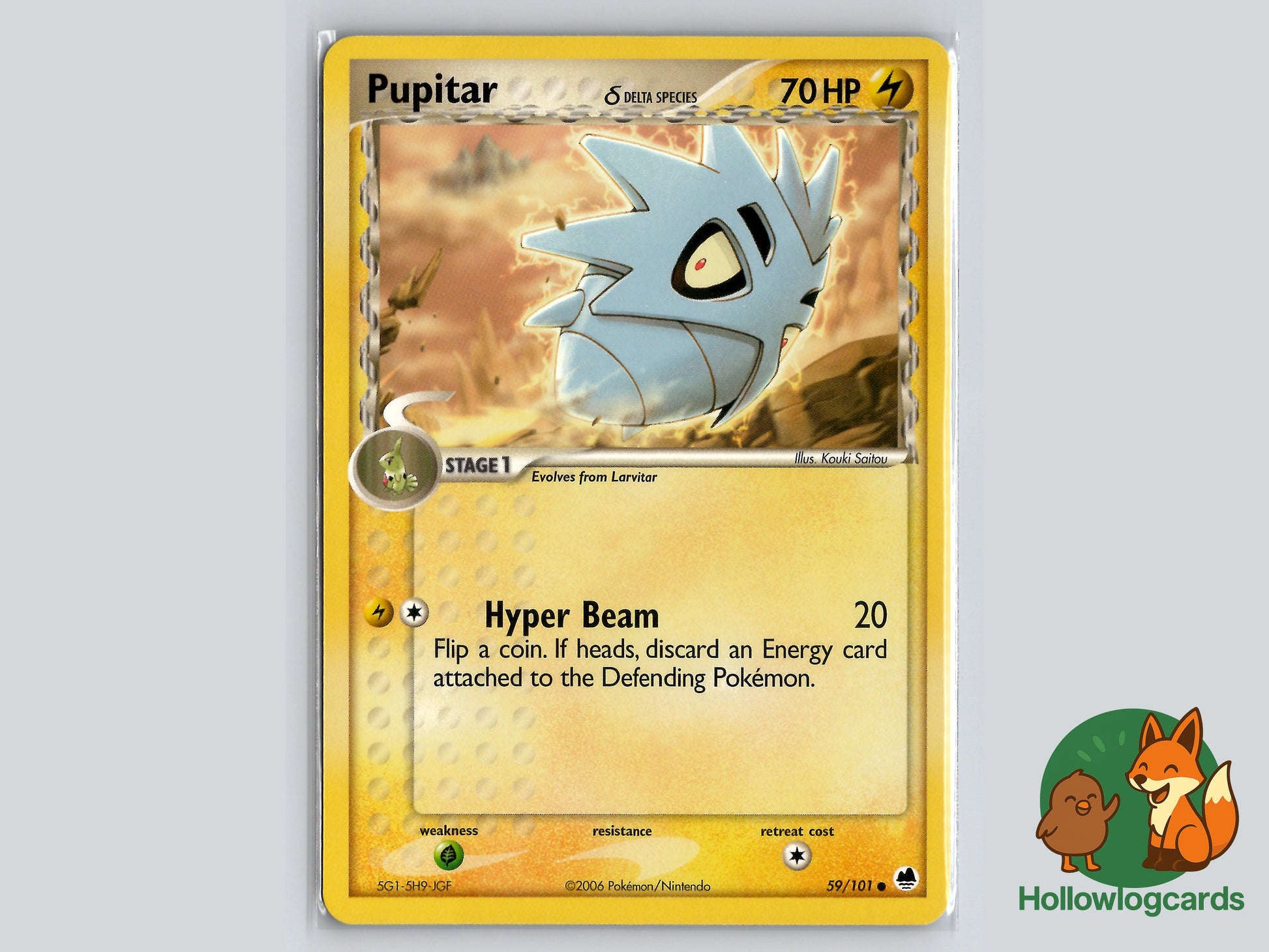 Image of Pupitar Dragon Frontiers (DF) #59