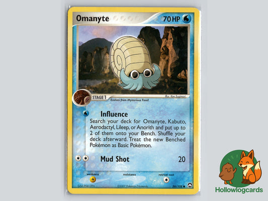 Image of Omanyte Power Keepers (PK) #56