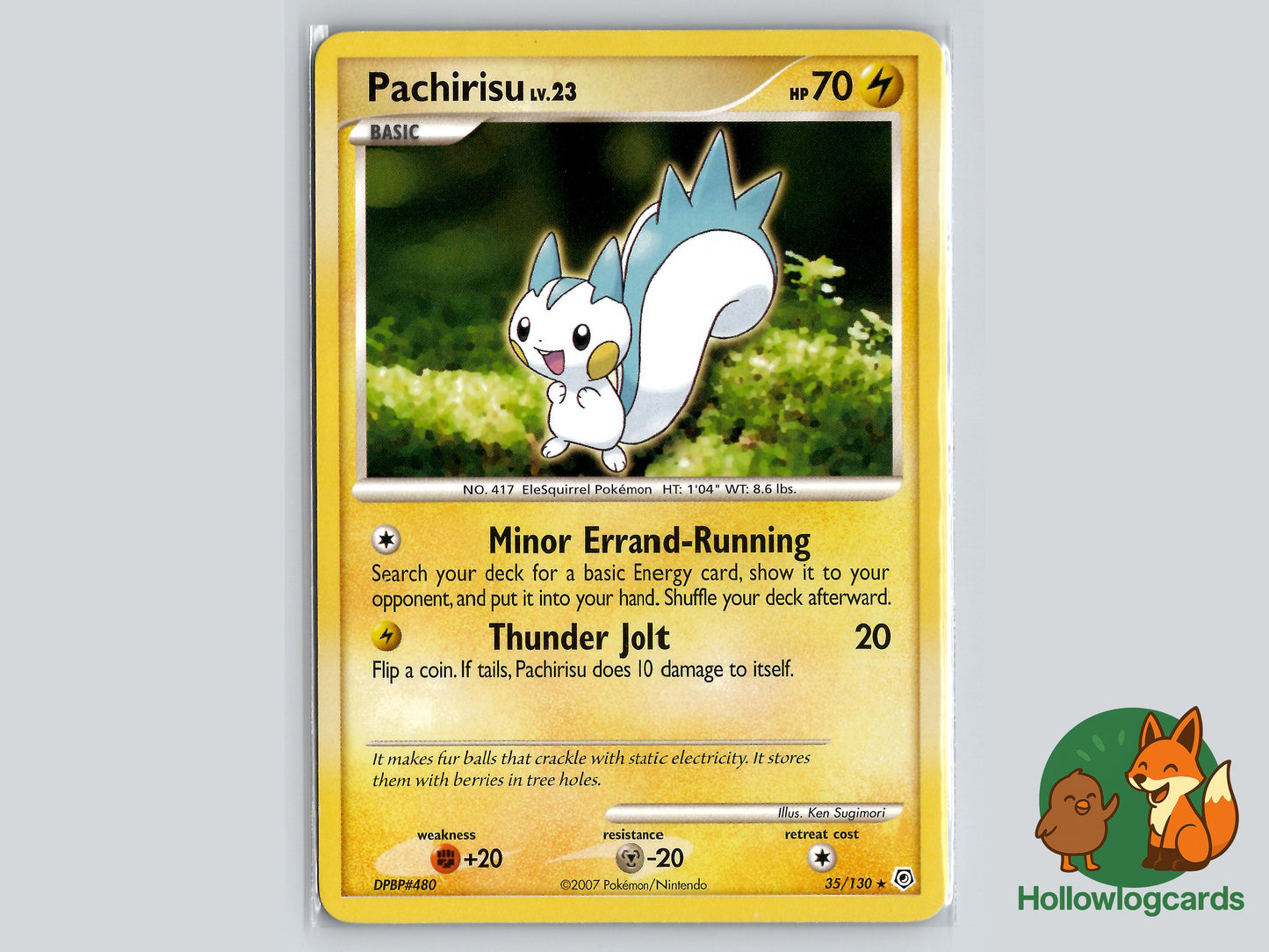 Image of Pachirisu Diamond and Pearl (DP) #35