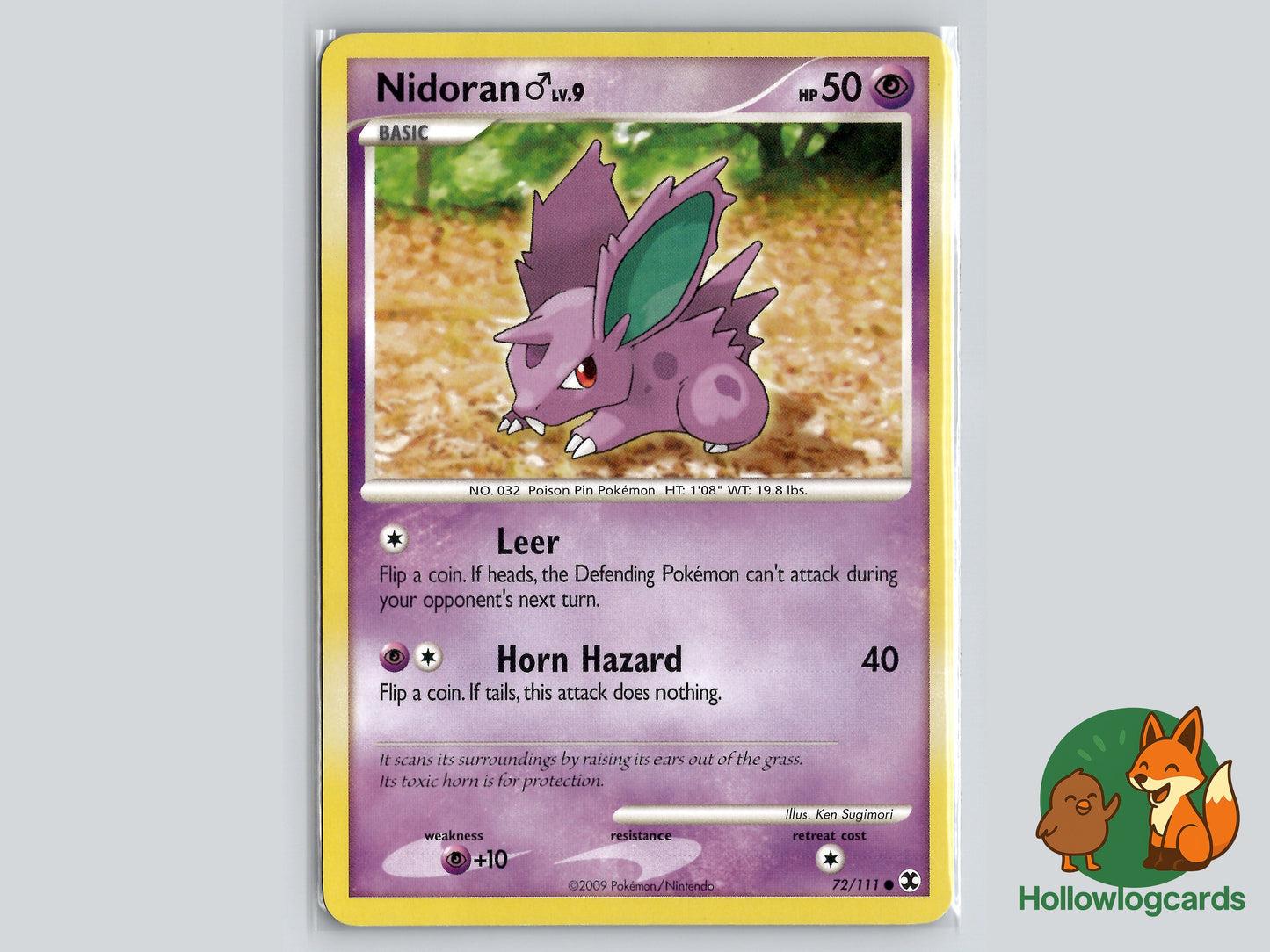 Image of Nidoran Male Rising Rivals (RR) #72
