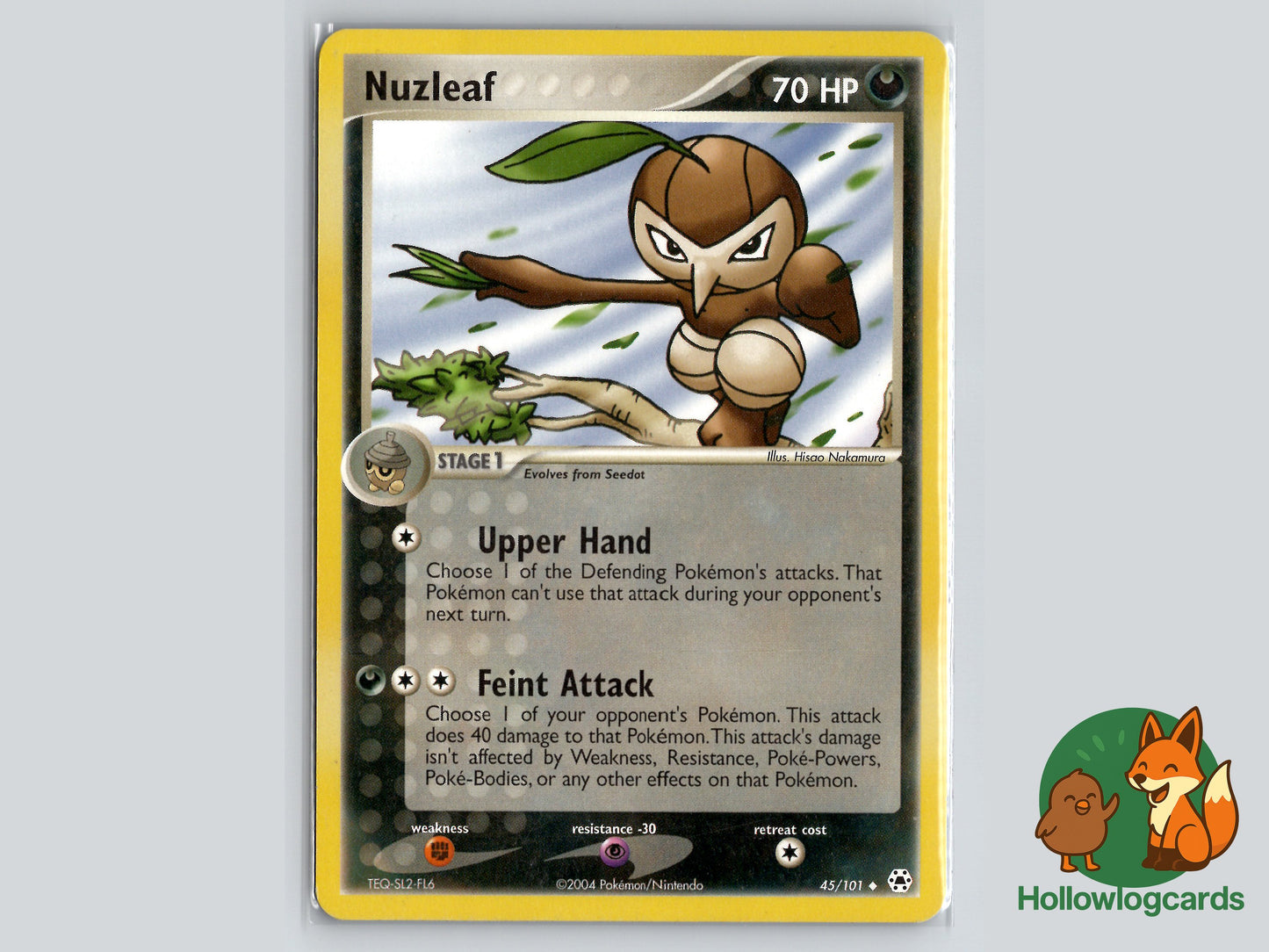 Image of Nuzleaf Hidden Legends (HL) #45