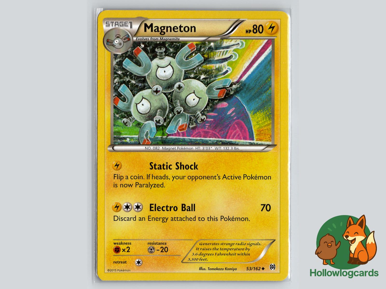 Magneton (53/162) - BREAKthrough Pokémon Card