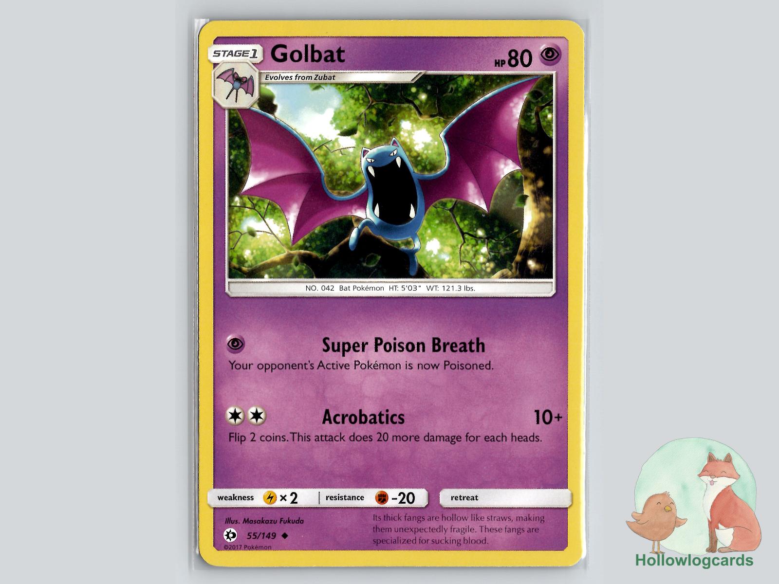 Golbat (55/149) - Base Pokémon Card