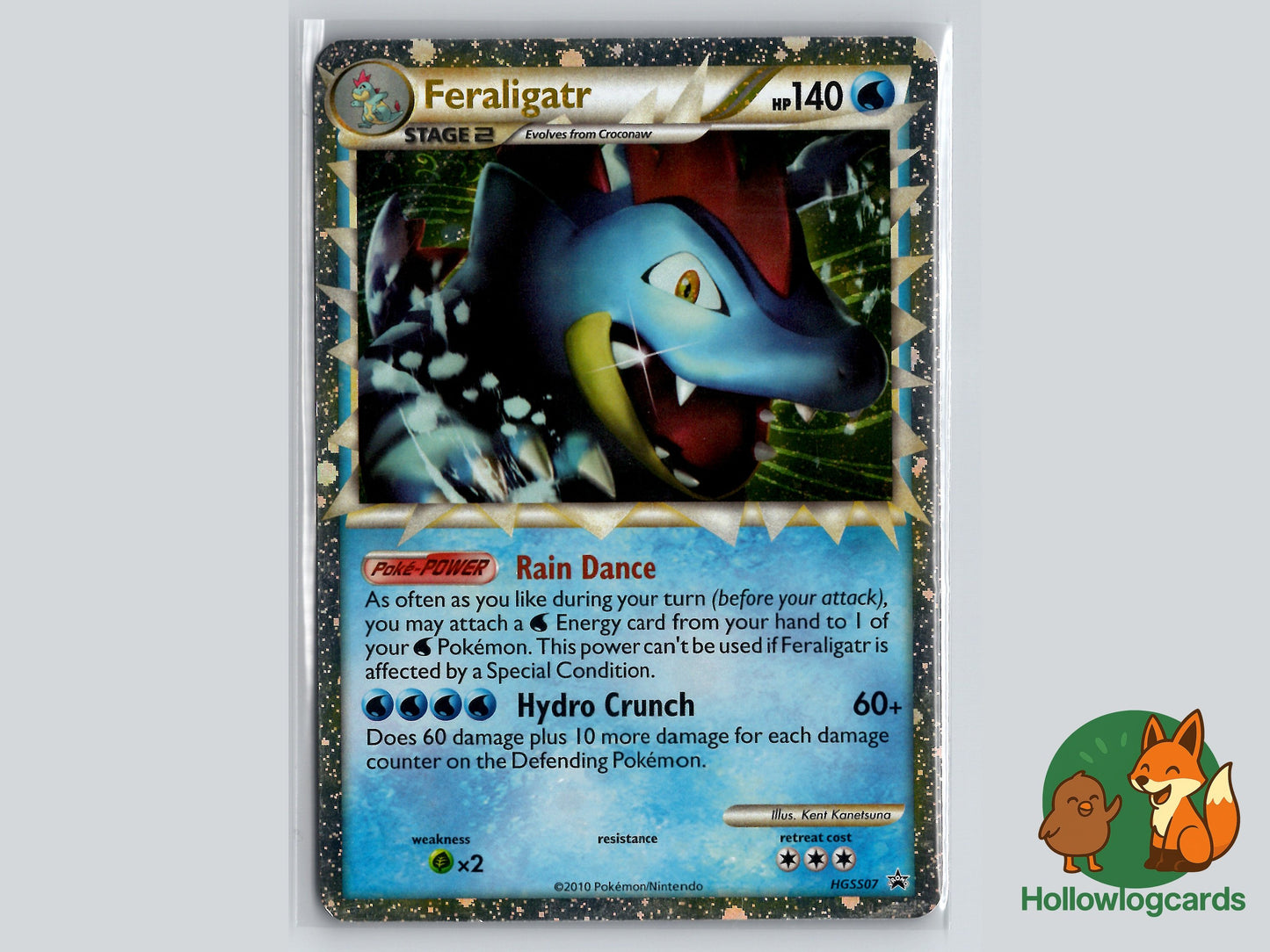 Image of Feraligatr HeartGold and SoulSilver Promos #HGSS07