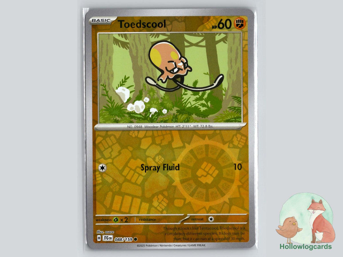 Toedscool (088/159) - Journey Together Pokémon Card