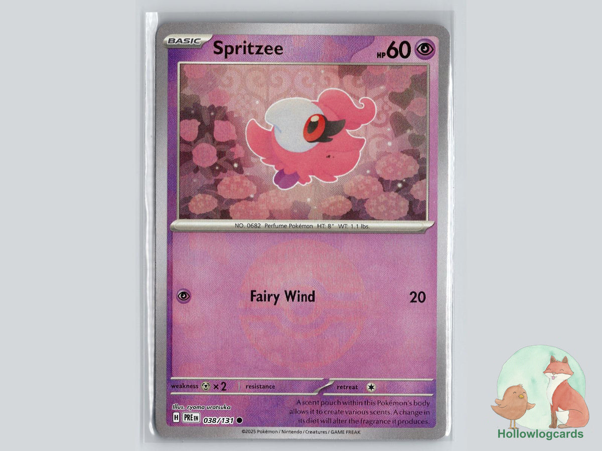 Spritzee (038/131) - Prismatic Evolutions Pokémon Card