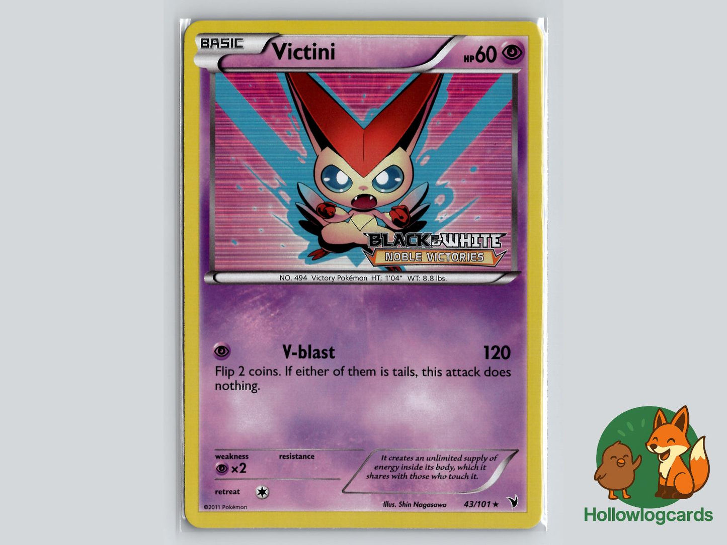 Victini (43/101) Pokémon Card