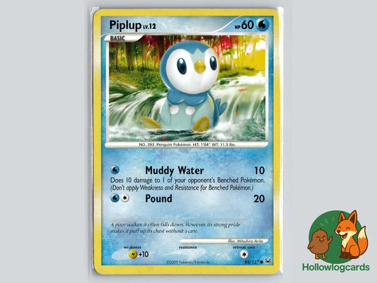 Piplup (85/127) - Platinum Pokémon Card