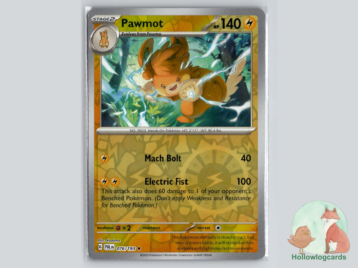 Pawmot (076/193) - Paldea Evolved Pokémon Card