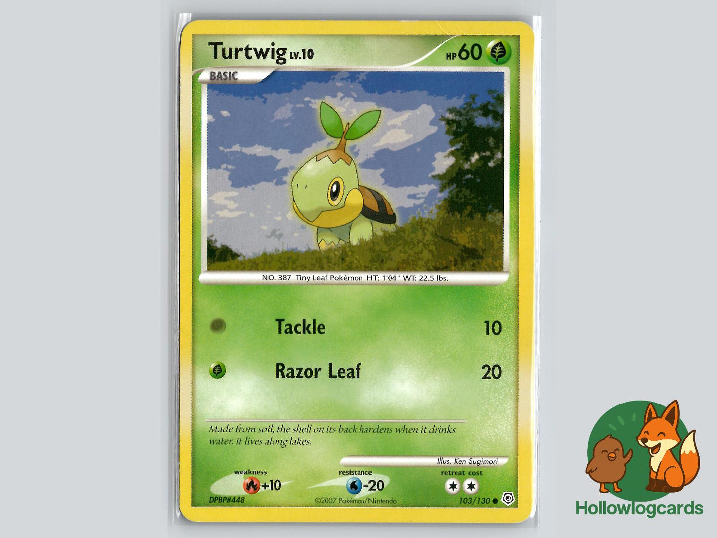 Turtwig (103/130) - Diamond & Pearl Pokémon Card