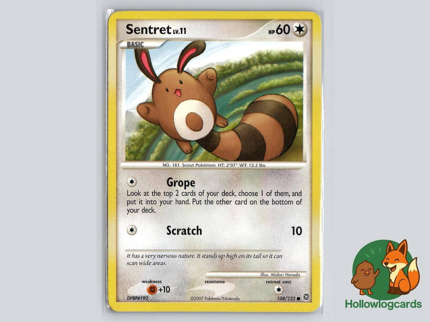 Sentret (104/132) - Secret Wonders Pokémon Card