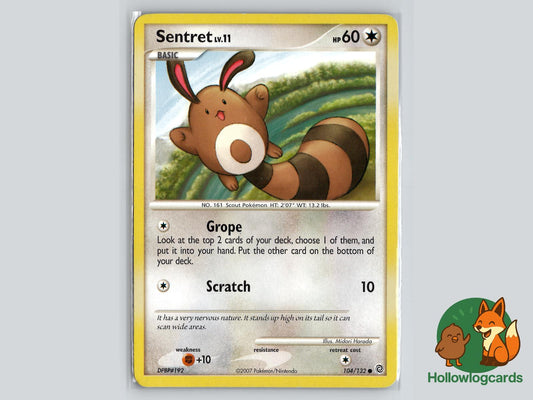 Sentret (104/132) - Secret Wonders Pokémon Card