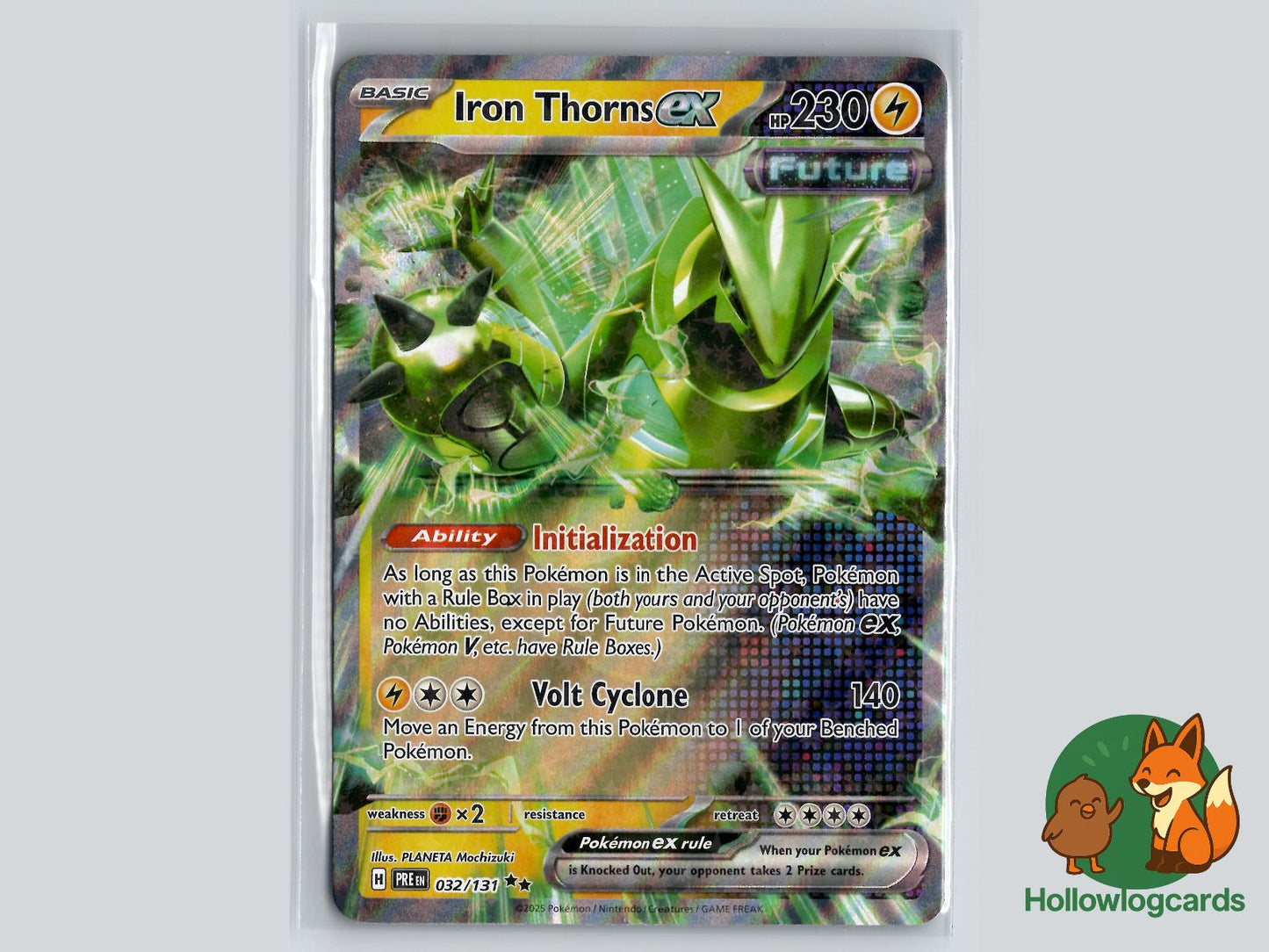 Iron Thorns ex (032/131) - Prismatic Evolutions Pokémon Card