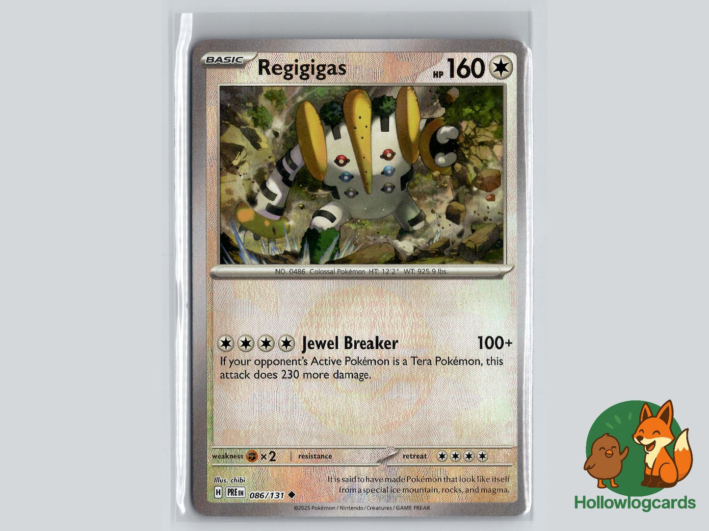 Regigigas (086/131) - Prismatic Evolutions Pokémon Card