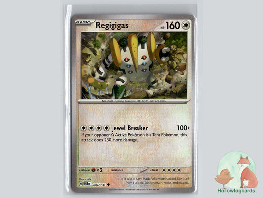 Regigigas (086/131) - Prismatic Evolutions Pokémon Card
