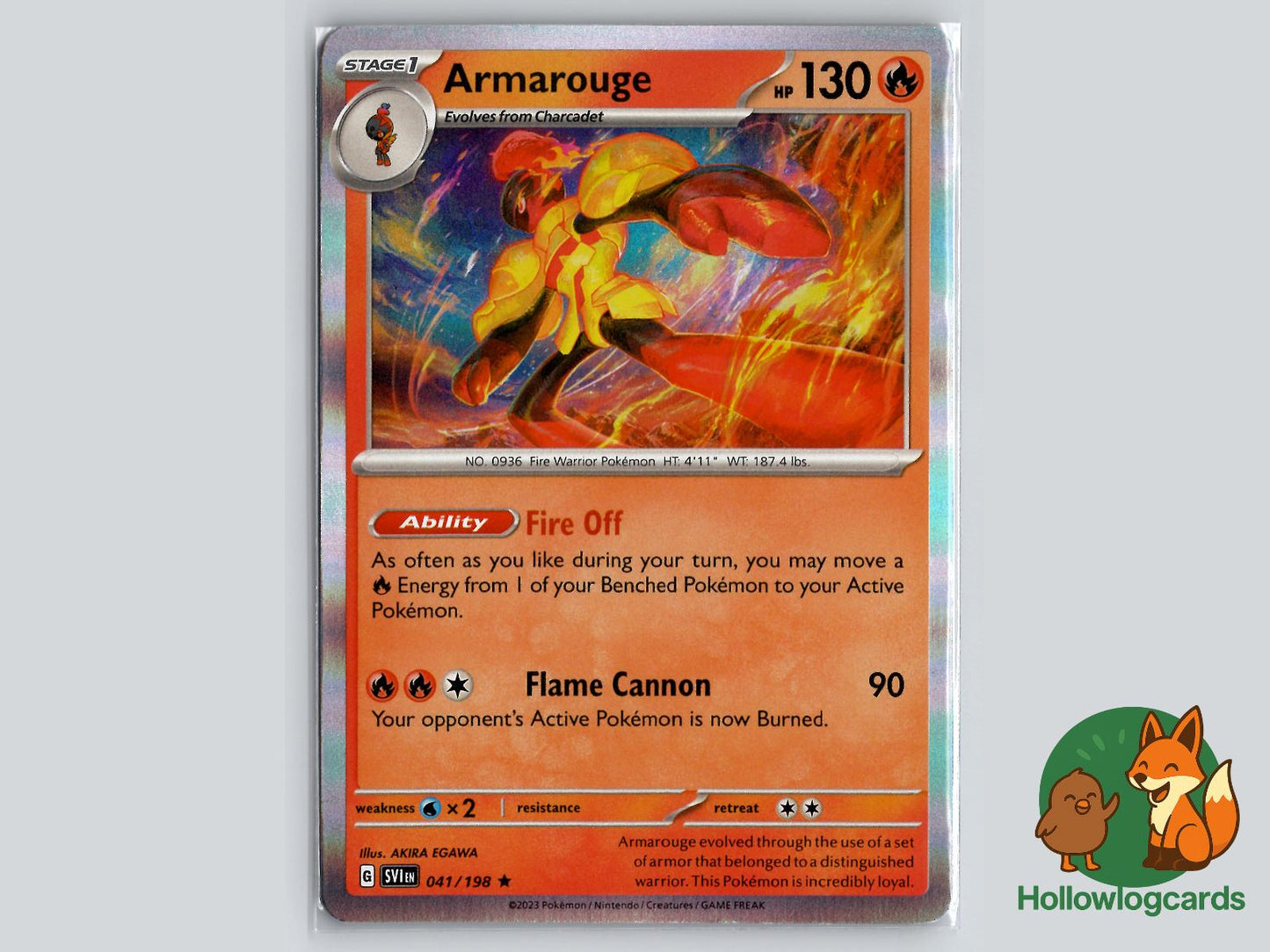 Armarouge (041/198) - Scarlet & Violet Pokémon Card