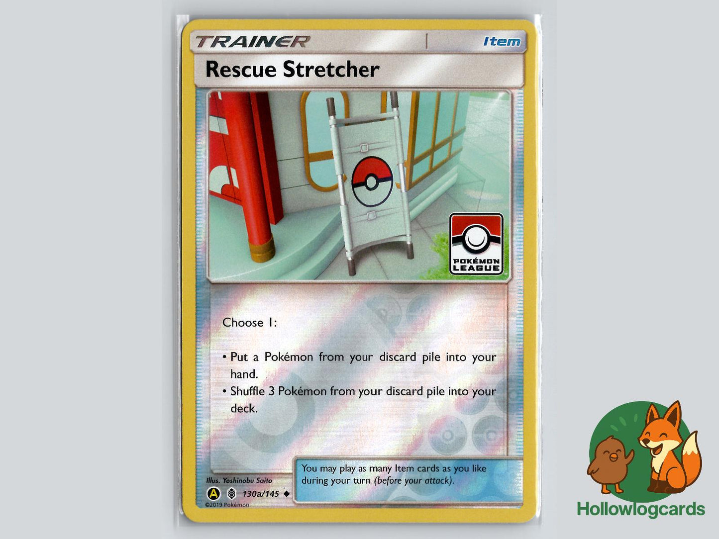 Rescue Stretcher Pokémon Card