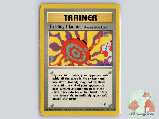 Tickling Machine (119/132) - Gym Heroes Pokémon Card