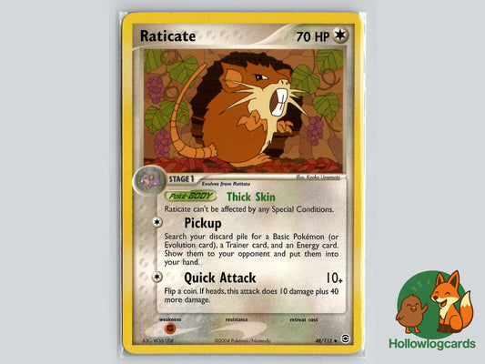 Raticate (48/112) - FireRed & LeafGreen Pokémon Card