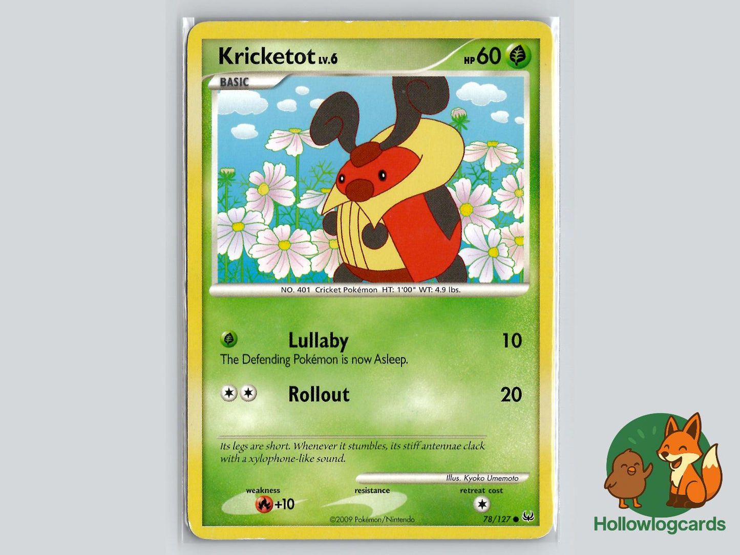 Kricketot (78/127) - Platinum Pokémon Card