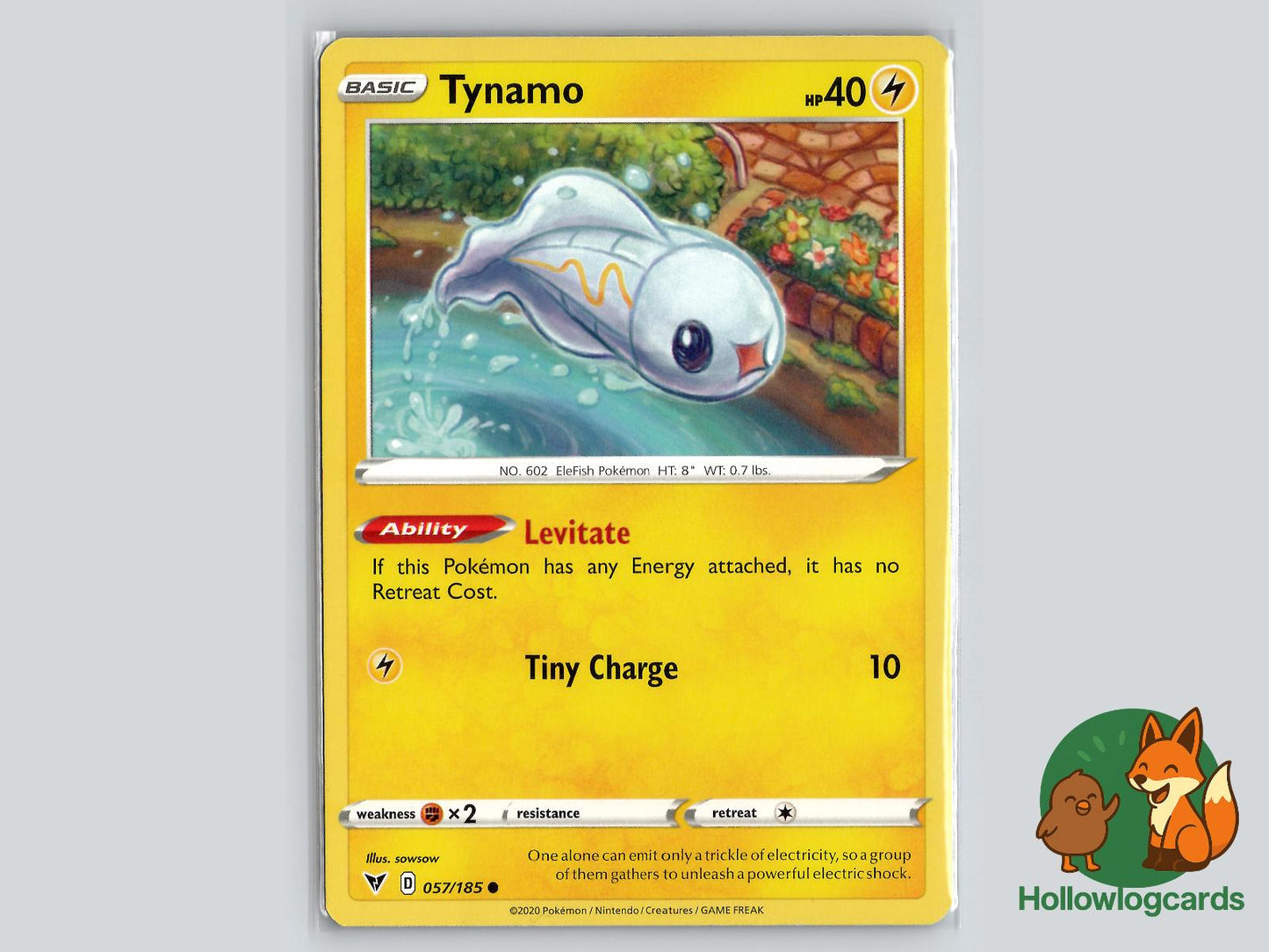 Tynamo (057/185) - Vivid Voltage Pokémon Card