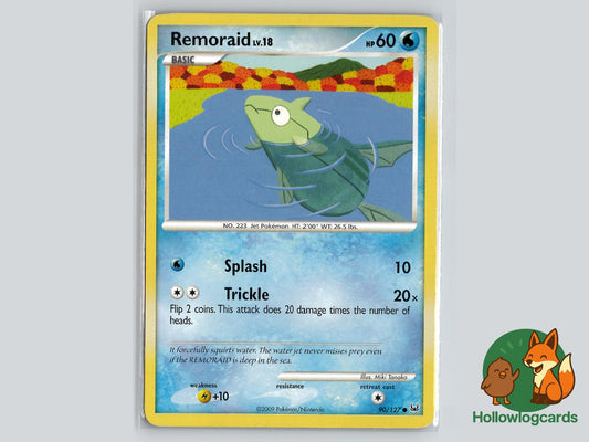 Remoraid (90/127) - Platinum Pokémon Card