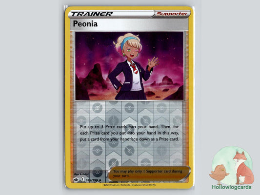 Peonia (149/198) - Chilling Reign Pokémon Card