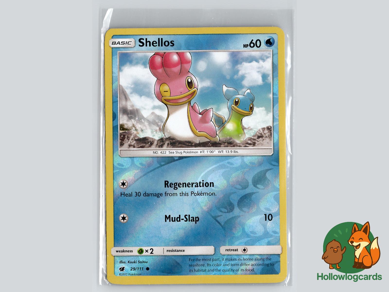 Shellos (29/111) - Crimson Invasion Pokémon Card