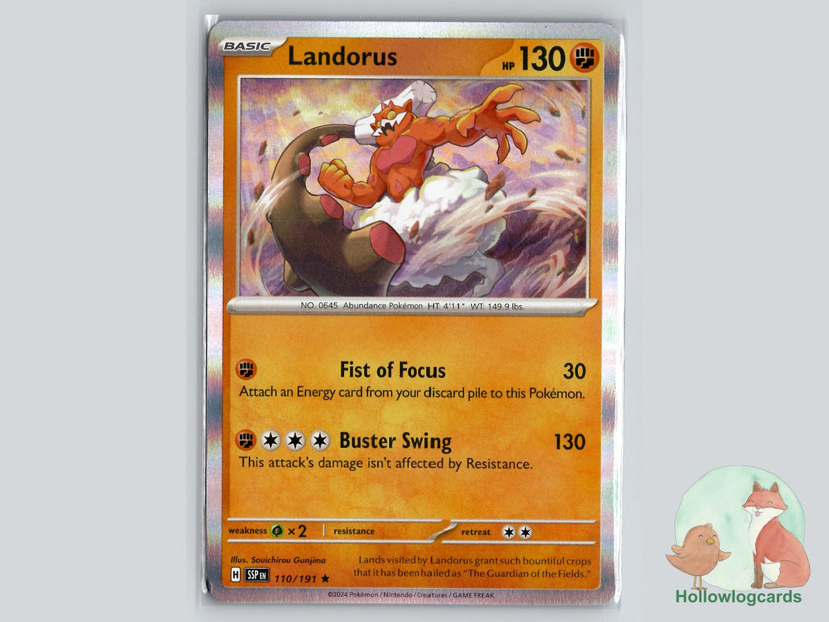 Landorus (110/191) - Surging Sparks Pokémon Card