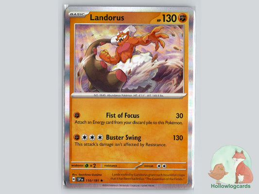Landorus (110/191) - Surging Sparks Pokémon Card