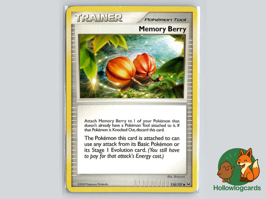 Memory Berry (110/127) - Platinum Pokémon Card