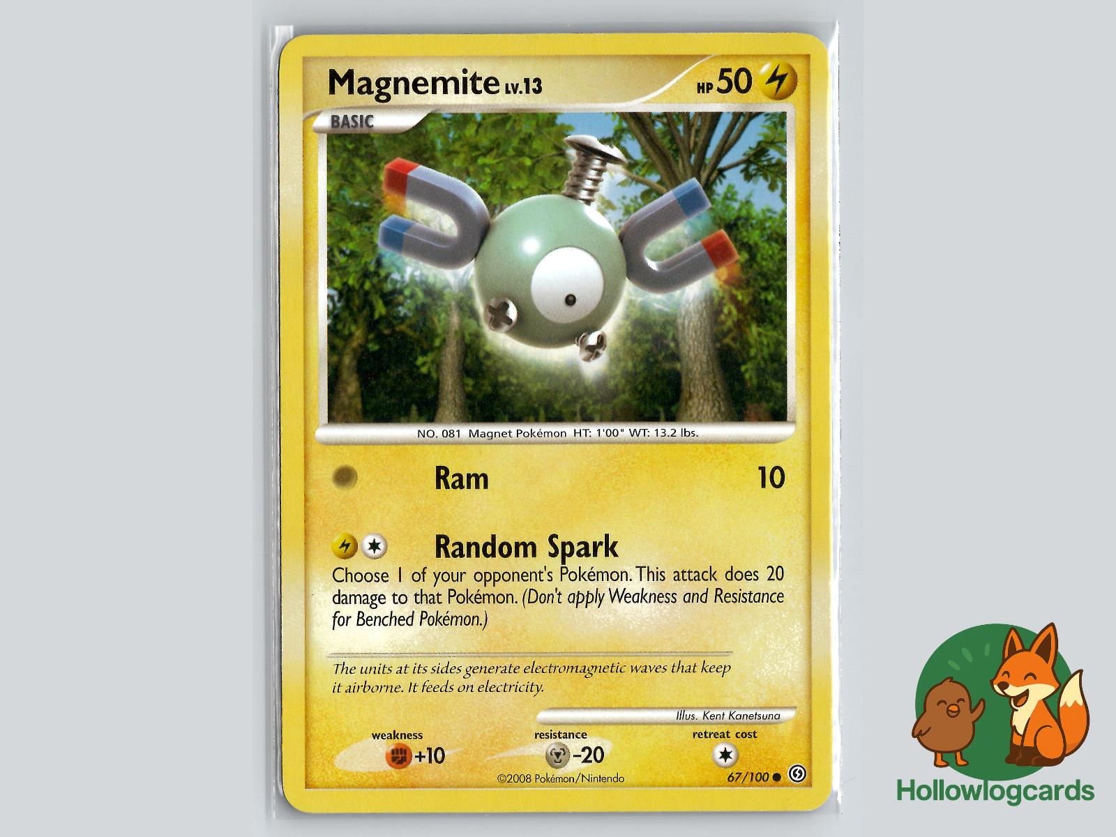 Magnemite (67/100) - Stormfront Pokémon Card