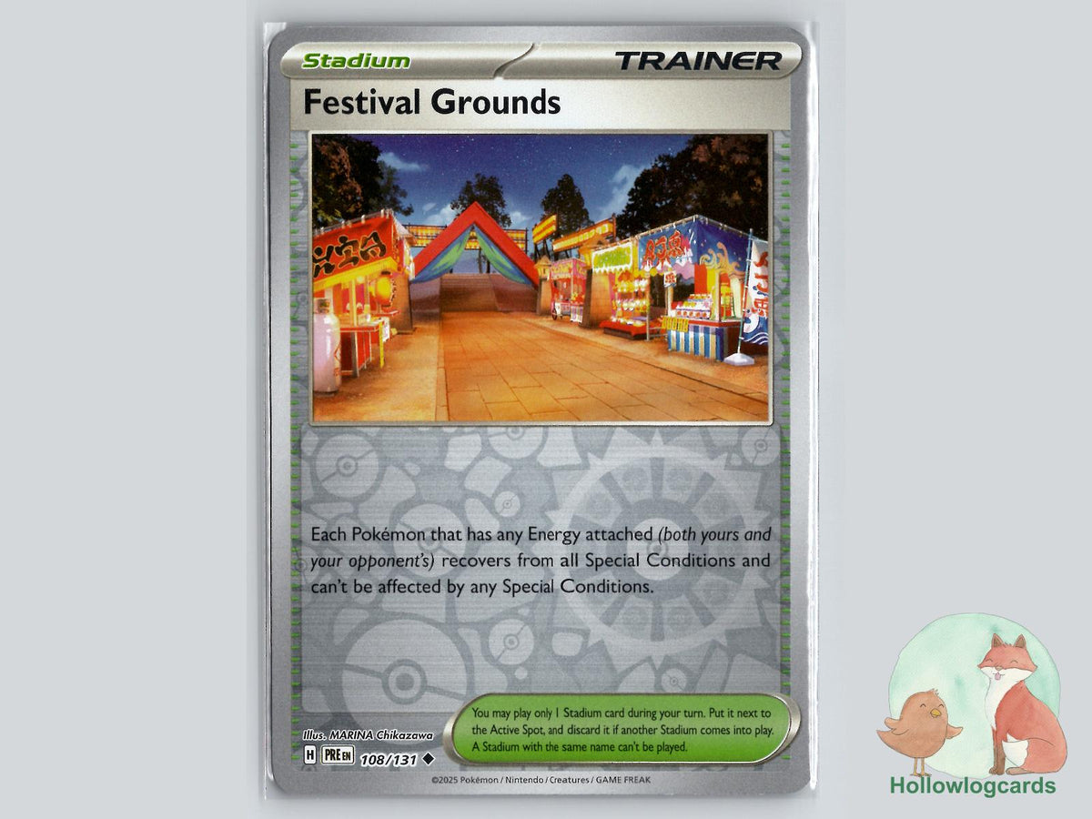 Festival Grounds (108/131) - Prismatic Evolutions Pokémon Card