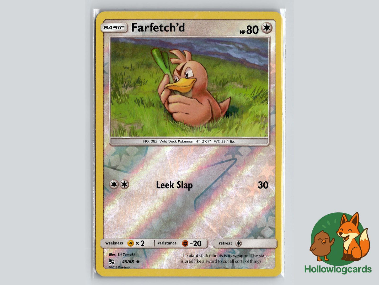 Farfetch'd (45/68) - Hidden Fates Pokémon Card