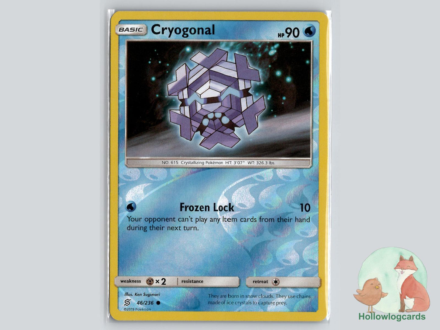 Cryogonal (46/236) - Unified Minds Pokémon Card