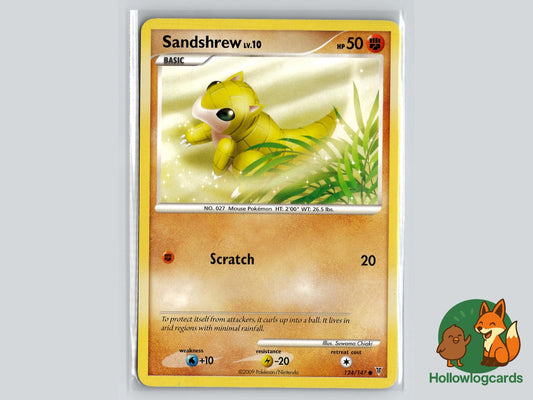 Sandshrew (124/147) - Supreme Victors Pokémon Card