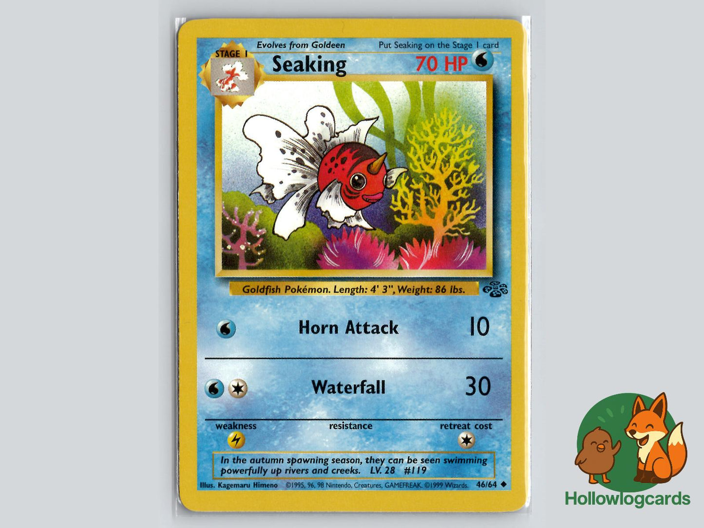 Seaking (46/64) - Jungle Pokémon Card
