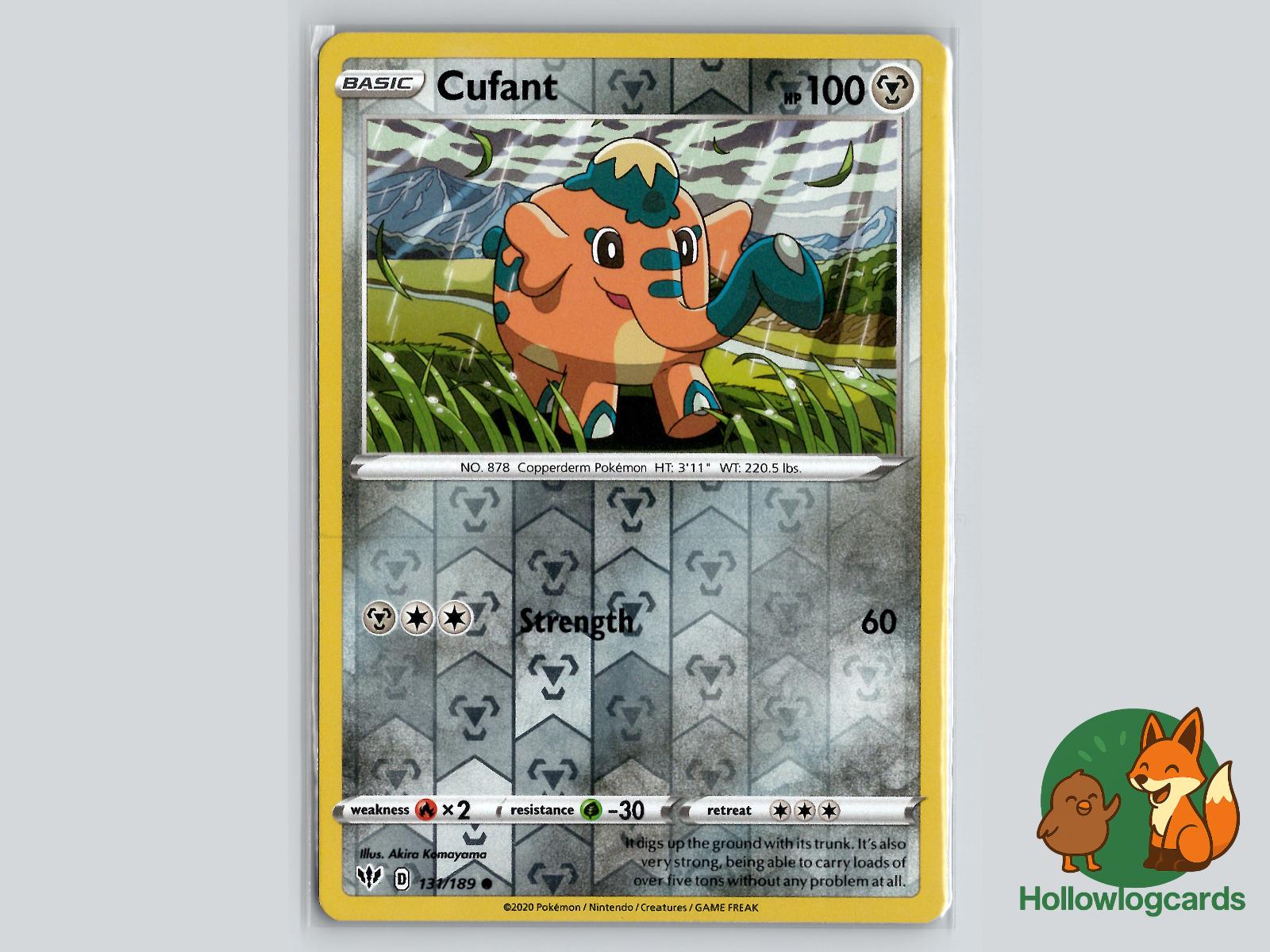 Cufant (131/189) - Darkness Ablaze Pokémon Card