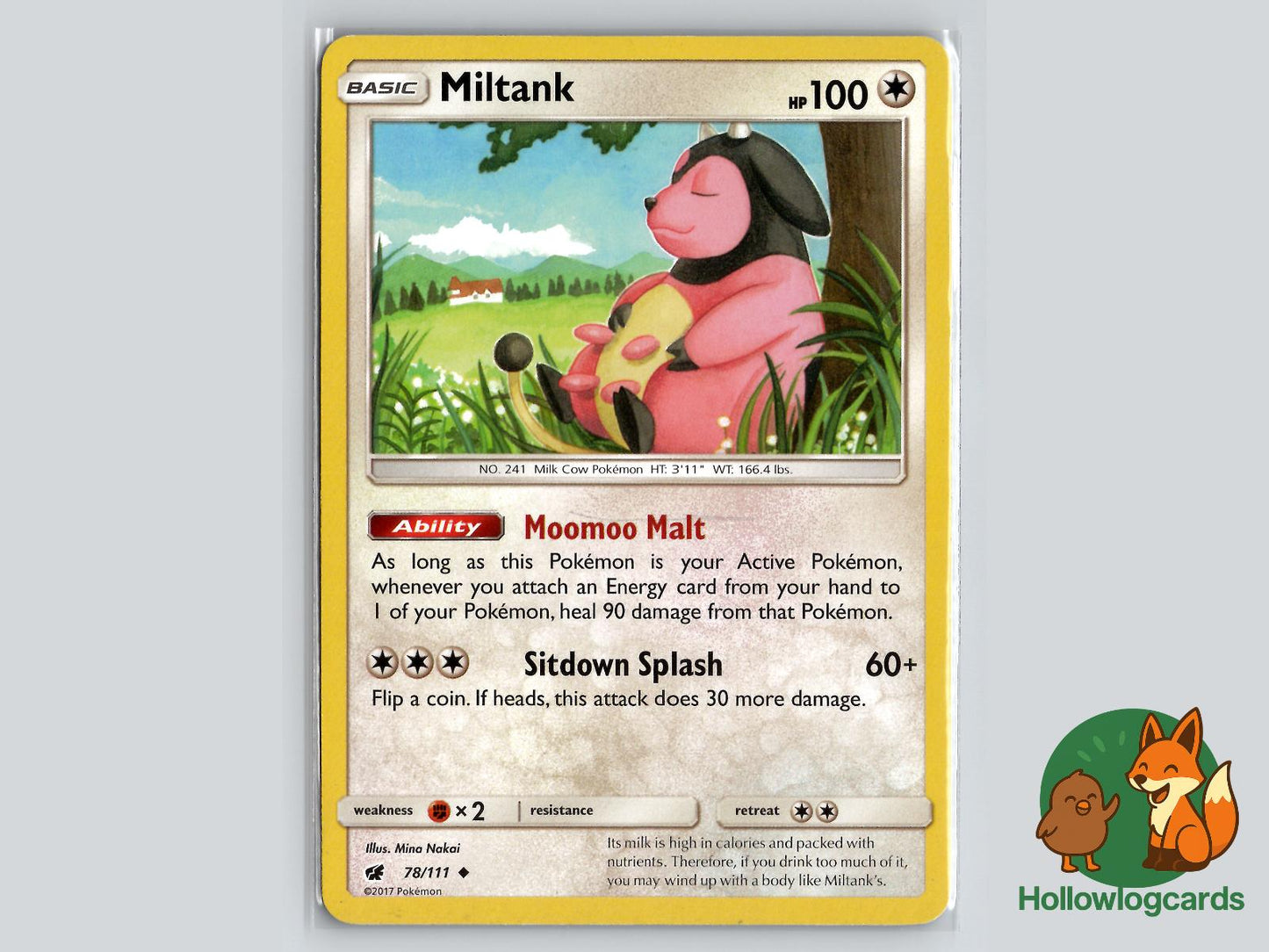 Miltank (78/111) - Crimson Invasion Pokémon Card