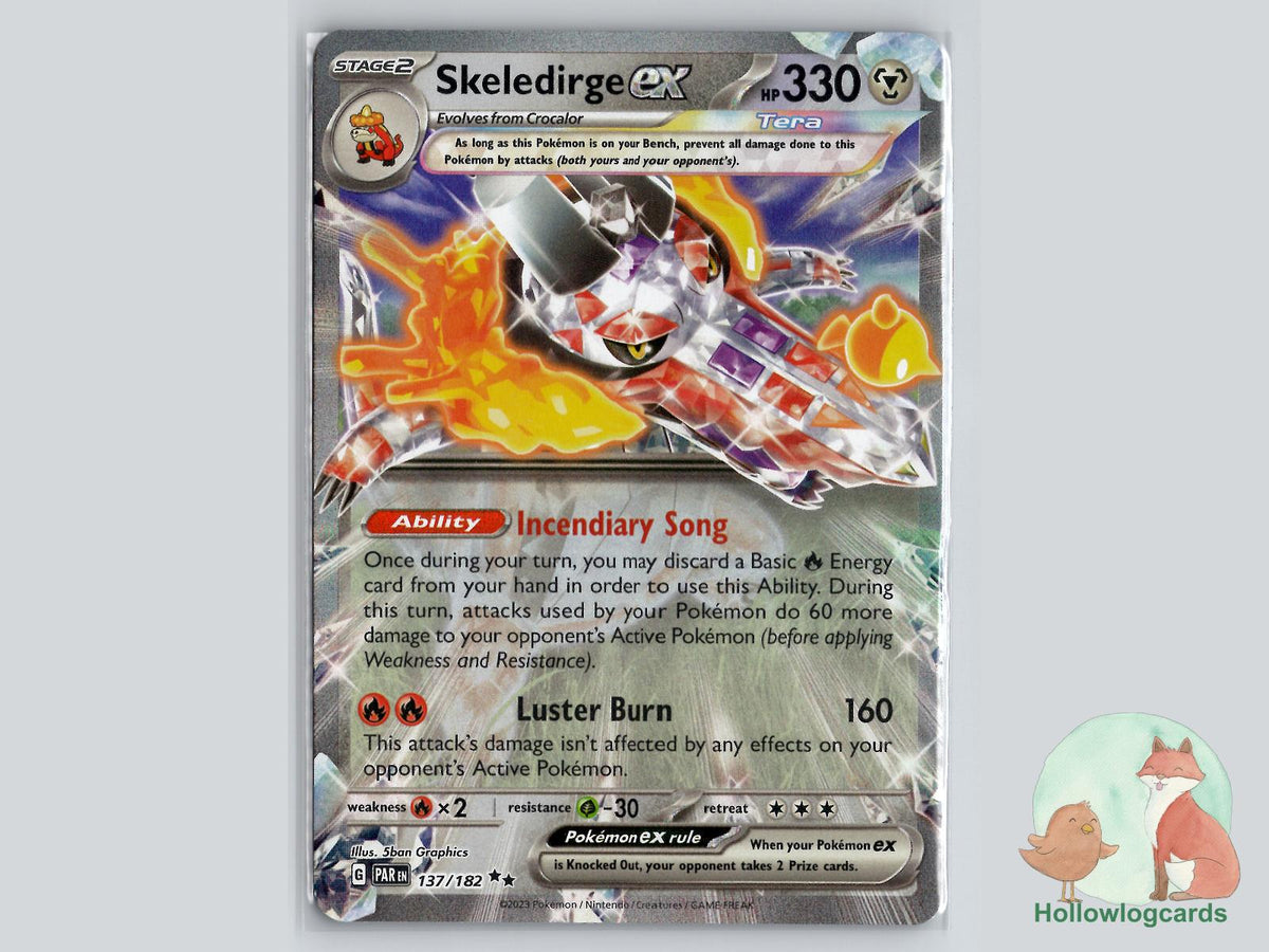 Skeledirge ex (137/182) - Paradox Rift Pokémon Card
