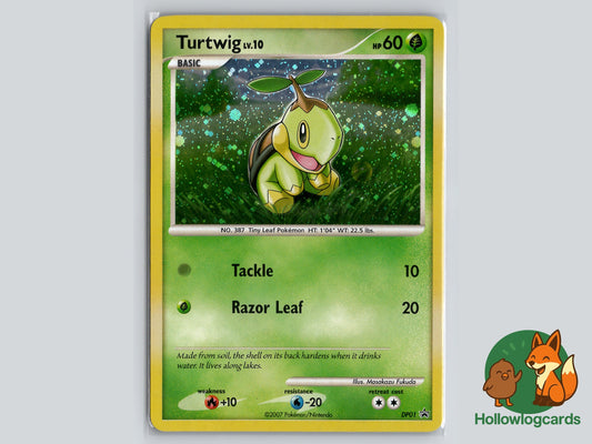 Image of Turtwig Diamond and Pearl Promos #DP01