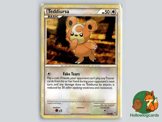 Image of Teddiursa Call of Legends (CL) #73