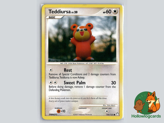 Image of Teddiursa Mysterious Treasures (MT) #105